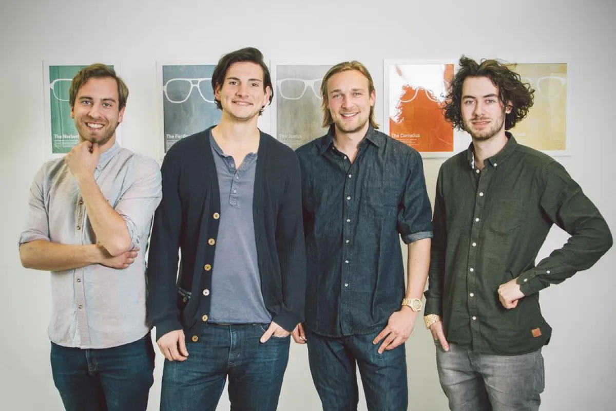 v.l.n.r. Matthias Köppe, Moritz Blees, Adrian Roepe, Nils Niendieker