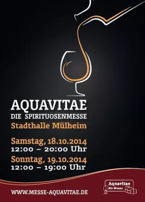 Bild: AQUAVITAE: Größte Spirituosenmesse in der Stadthalle Mülheim an der Ruhr