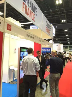Frankreich auf der it-sa: Premiere des Gemeinschaftsstands Bild: Frankreich auf der it-sa: Premiere des Gemeinschaftsstands