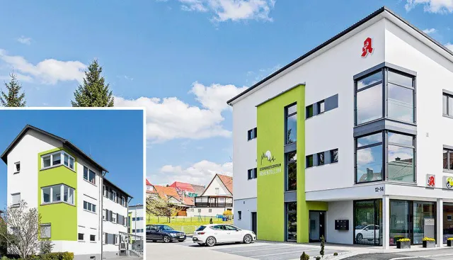 Bild: Gesunder Baustoff Holz für das Gesundheitszentrum Bisingen