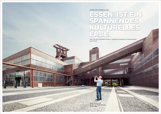 Bild: ESSEN. IST GLÜCK. Die neue Imagekampagne der Ruhrmetropole.