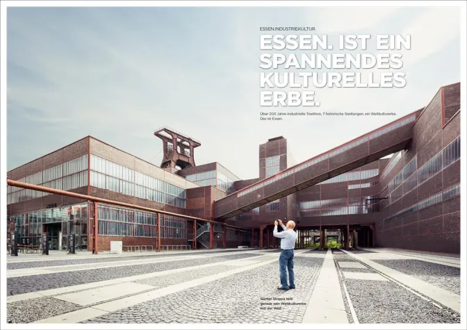 ESSEN. IST GLÜCK. Die neue Imagekampagne der Ruhrmetropole. Bild: ESSEN. IST GLÜCK. Die neue Imagekampagne der Ruhrmetropole.