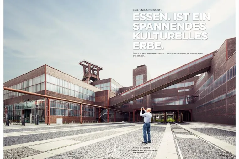 Bild: ESSEN. IST GLÜCK. Die neue Imagekampagne der Ruhrmetropole.