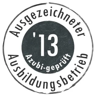 Bild: Ausgezeichneter Ausbildungsbetrieb: Erfolgreiche Zertifizierung im Mai 2013
