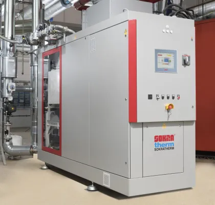 Bild: SOKRATHERM präsentiert auf der E-world 2018 ein neuentwickeltes Blockheizkraftwerk