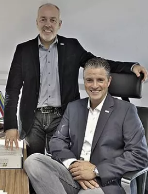 Bild: Gunnar Altenfeld und Thomas Beers von ABConcepts: „Qualität und Service im Mittelpunkt unseres Handels“