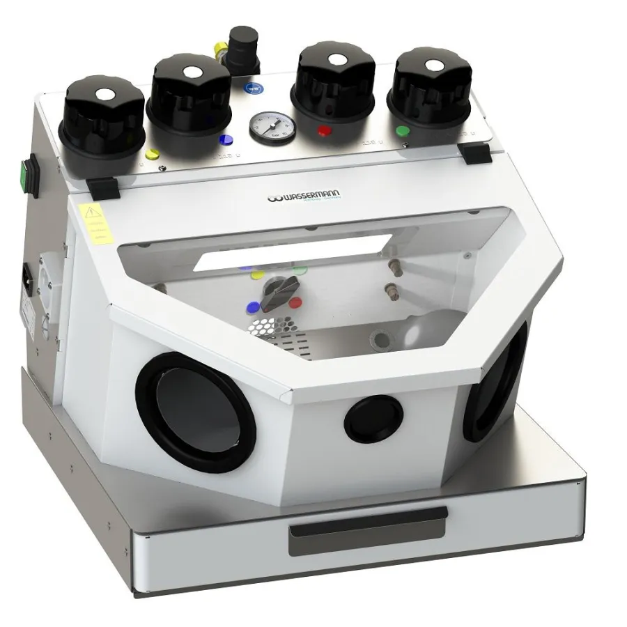 Gobi Comfort - Wirtschaftlich durch spürbar minimalen und justierbaren Strahlmittelverbrauch