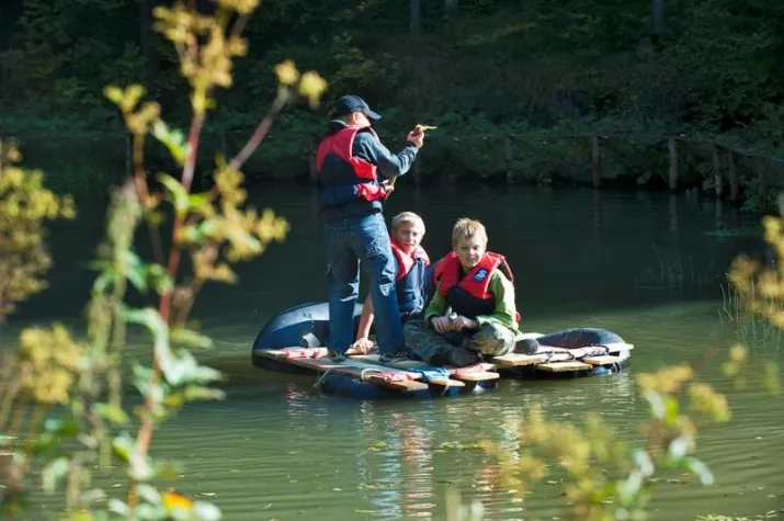 Bild: Abenteuerspielplatz Naturpark Frankenwald - Familien-Outdoor-Tipps vor der Haustür