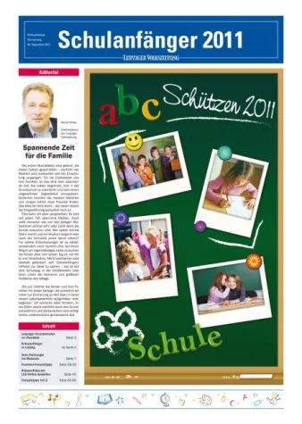 Bild: 4iMEDIA produziert zum dritten Mal jährliche Sonderbeilage für Leipziger Volkszeitung