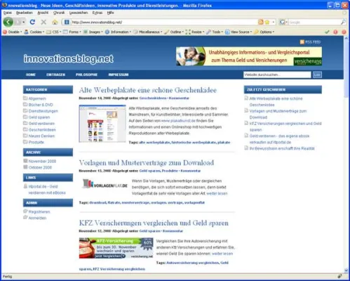 Bild: Neues Denken, neue Ideen, innovative Produkte und Dienstleistungen für eine bessere Welt