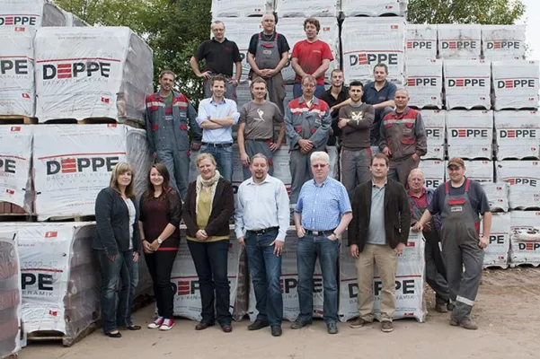 DEPPE Klinker auf der NordHAUS 2014 in Oldenburg Bild: DEPPE Klinker auf der NordHAUS 2014 in Oldenburg