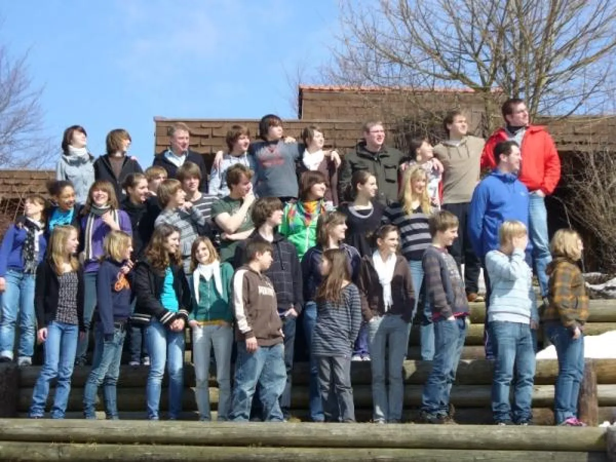 Die Teilnehmer des Theaterkurses