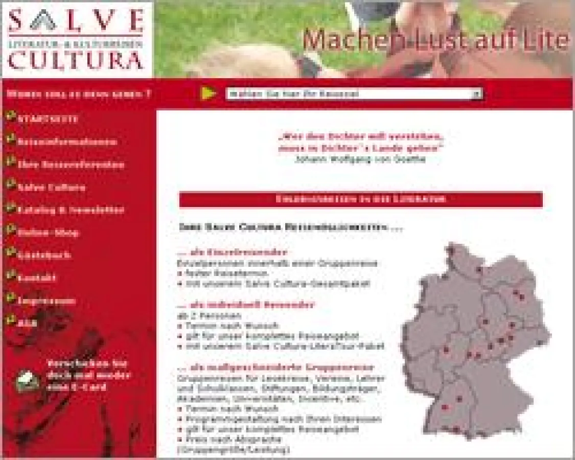 [relaunch www.salve-cultura.de] realisiert durch PIXELPRODUZENTEN