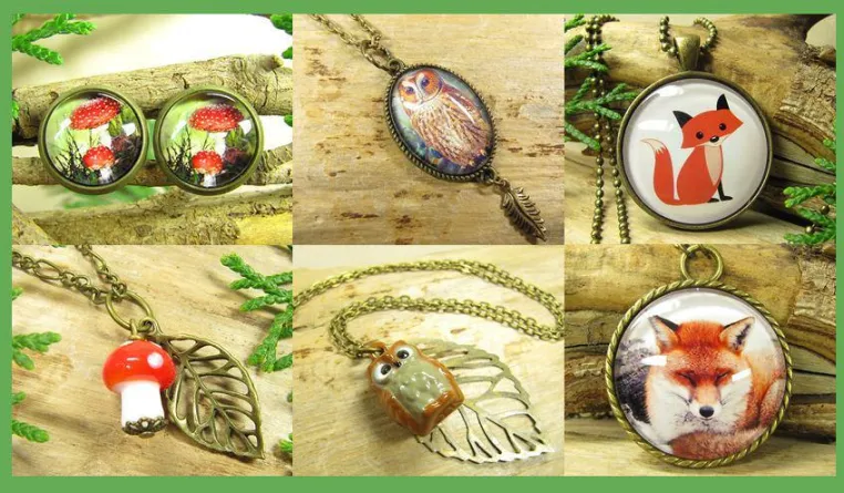 Bild: Schmuck online kaufen: Eule, Fuchs & Co. - Neue Waldbewohner-Kollektion