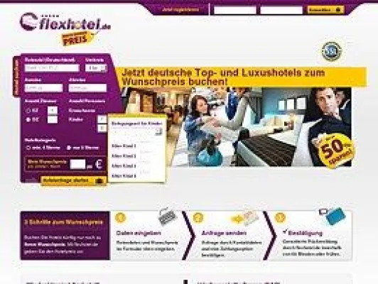 Bild: Spitzenklasse Top Hotels zum Wunschpreis – flexhotel.de revolutioniert Hotelsuche im Internet