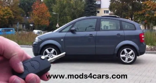 Bild: RemoteKEY Komfortsteuerung der Firma Mods4cars für Audi A2