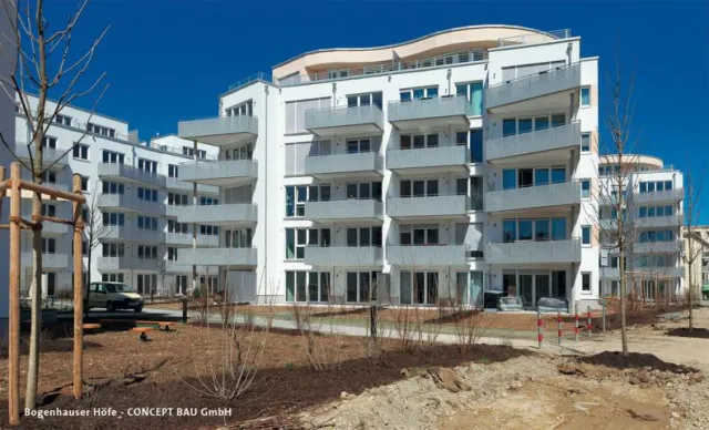 Bild: Concept Bau: Riegelgebäude in den Bogenhauser Höfen zu 100 Prozent vermietet