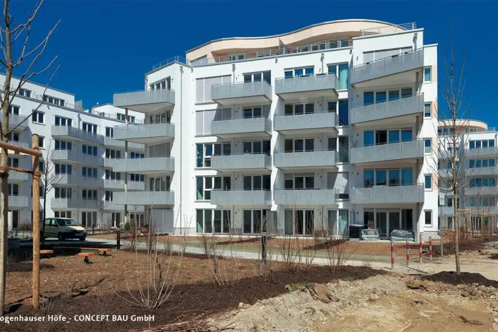 Bild: Concept Bau: Riegelgebäude in den Bogenhauser Höfen zu 100 Prozent vermietet