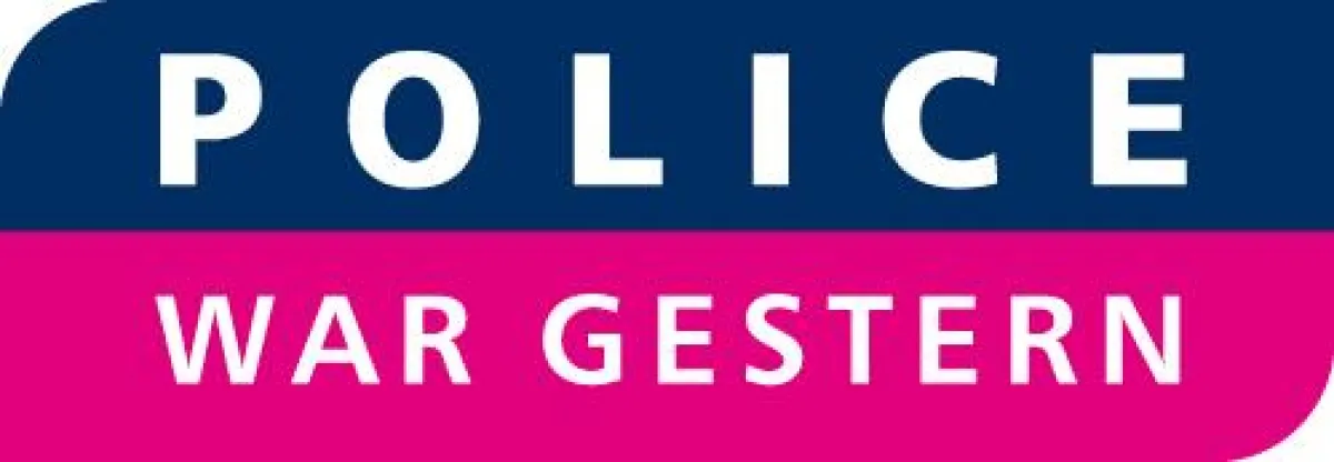 Logo der Initiative «POLICE WAR GESTERN»