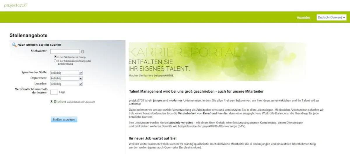 projekt0708 Karriereportal