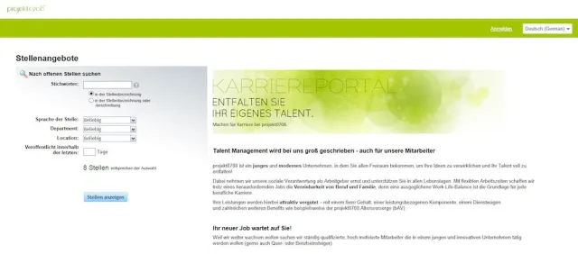 Bild: projekt0708 optimiert eigenes Recruiting mit Lösung von SuccessFactors