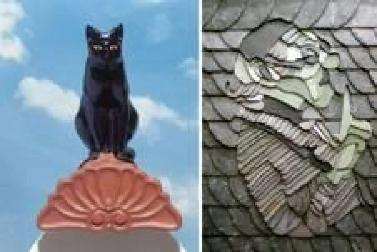 Dekorative Tonfiguren oder schmucke Ornamente aus Schiefer verleihen jedem Dach eine besonders exklusive Note. Jedes Motiv erzählt dabei seine eigene Geschichte.