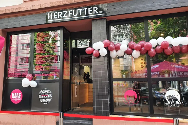 Neueröffnung in Frankfurt – Herzfutter liefert Essen für die Seele Bild: Neueröffnung in Frankfurt – Herzfutter liefert Essen für die Seele