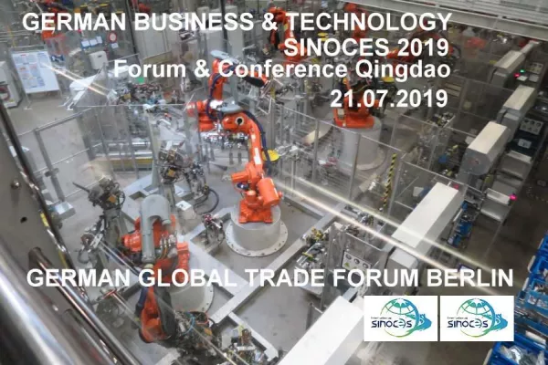 Bild: Big Data Summit China und German Business Conference 2019