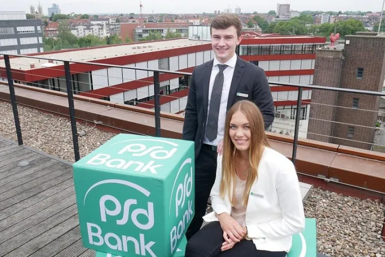 Bild: Ausbildungsstart 2017: PSD Bank bildet Bankkaufleute aus