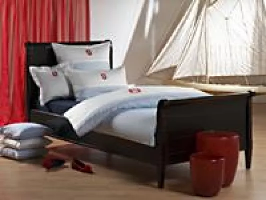 Bild: Verliebt in mein Hamburg - Rumöller Betten mit neuer Wäsche-Kollektion im Hanseaten-Stil