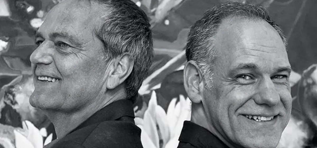 Die Köpfe von CHRISANDI Communications: Andreas Peters und Christian Meyer-Pedersen