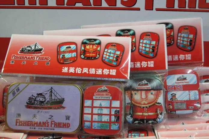 Bild: Fisherman’s Friend setzt in China auf „very british“