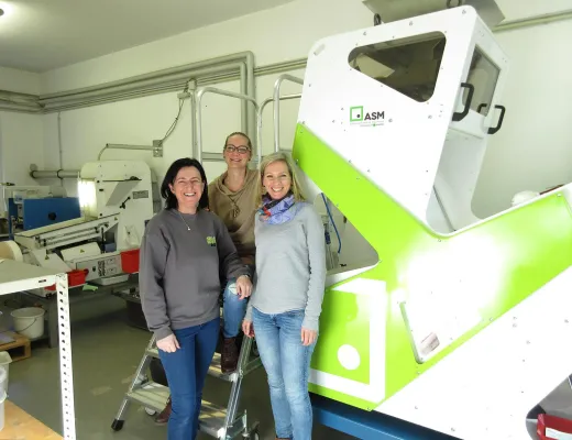 Bild: Beste Farbsortiertechnologie sorgt für reinste Saaten