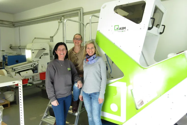 Bild: Beste Farbsortiertechnologie sorgt für reinste Saaten