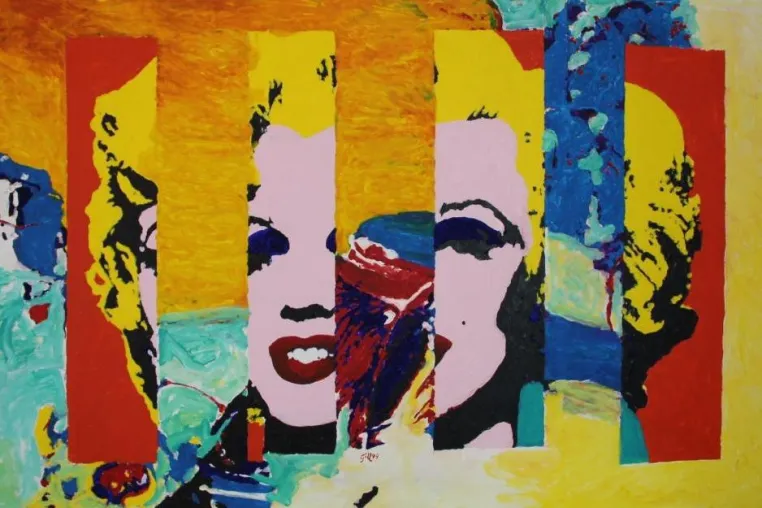 Pop Art - Andy Warhol oder James Gill? Bild: Pop Art - Andy Warhol oder James Gill?