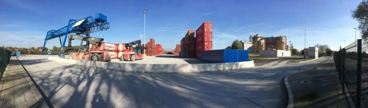 Escaut Valenciennes Terminal (© Contargo)