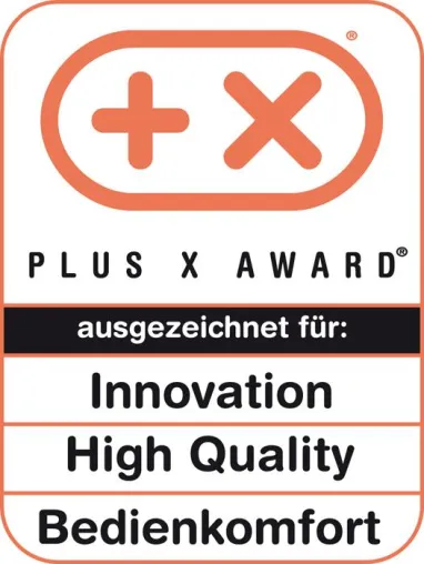 Bild: Plus X Award für die Secvest 2WAY Alarmzentrale