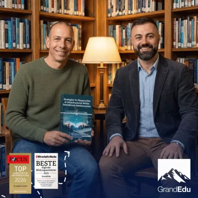 Bild: Peter Schlecht und Enrico Moch veröffentlichen Fachbeitrag zur KI Governance in der Hochschulbildung