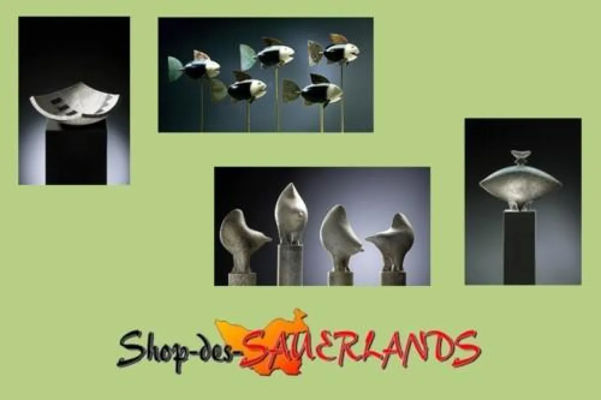 Exklusive Kunst aus dem Sauerland jetzt unter www.shop-des-sauerlands.de