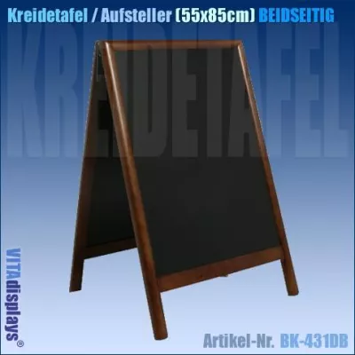 Bild: Kreative Werbung mit neuen Kreidetafeln von VITAdisplays®