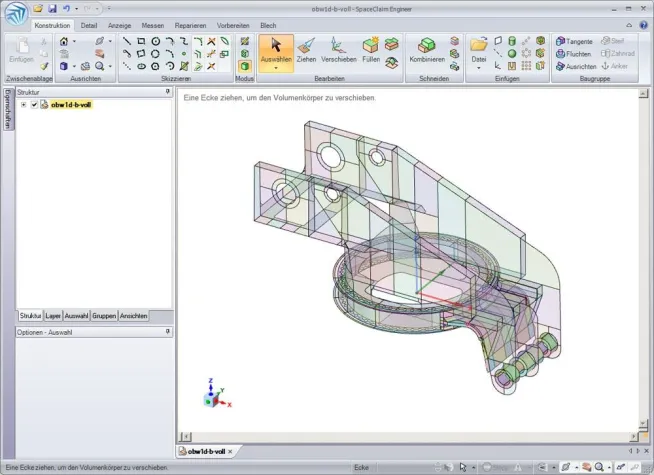 Bild: Kranunion nutzt SpaceClaim im perfekten Zusammenspiel mit Simulationstool Ansys