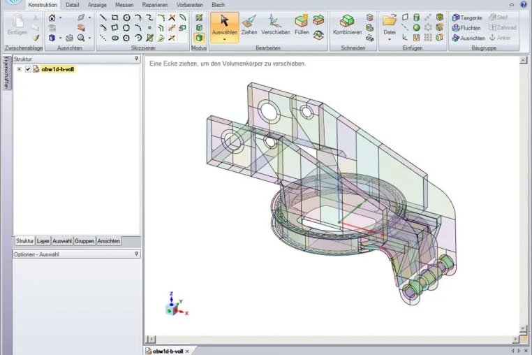 Kranunion nutzt SpaceClaim im perfekten Zusammenspiel mit Simulationstool Ansys Bild: Kranunion nutzt SpaceClaim im perfekten Zusammenspiel mit Simulationstool Ansys
