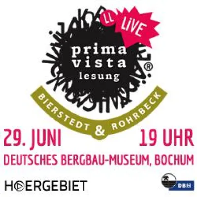 Bild: Hoergebiet und das Deutsche Bergbau-Museum Bochum bringen Prima Vista Lesung mit Synchronprominenz