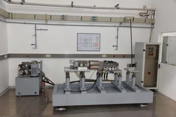 Bild: Pumpenprüfstand für Tests optimiert