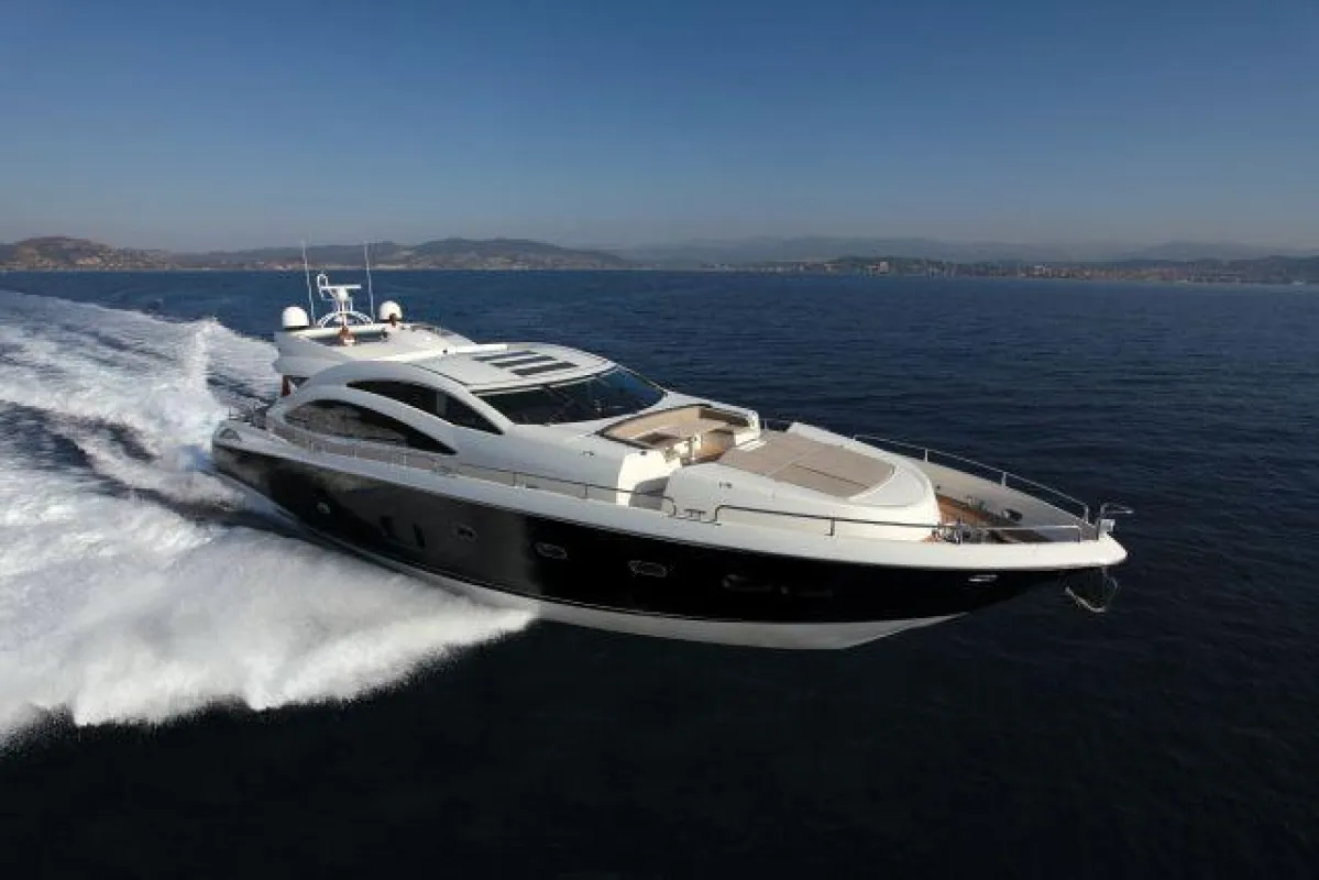 Die Sunseeker Predator 84: Zu besichtigen auf der