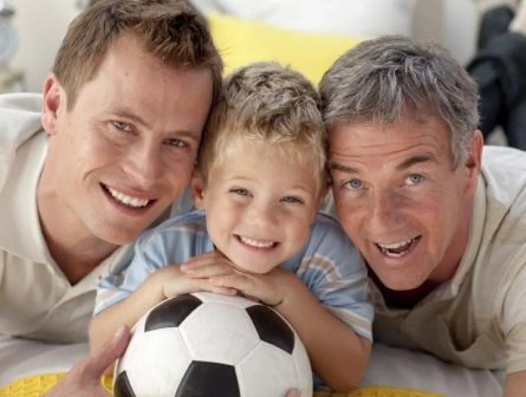 Mit Opa und Papa auf Tour