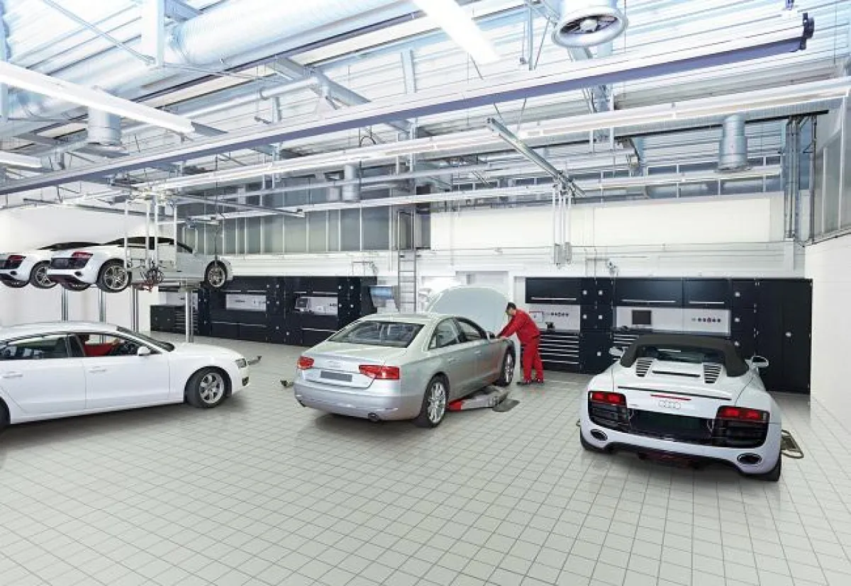 cubio Betriebseinrichtung für KFZ-Servicebetriebe