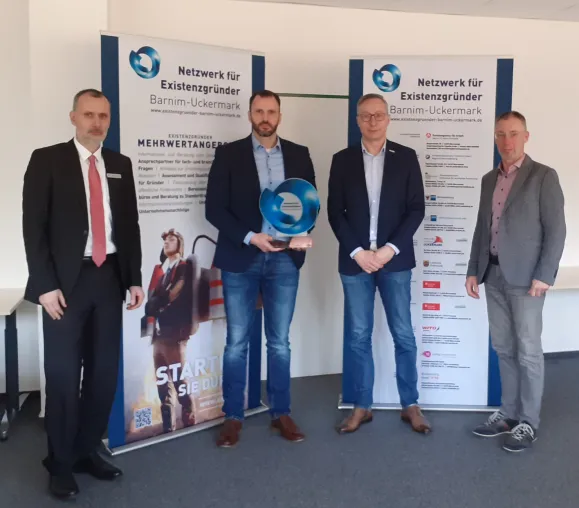 Auslobung des Gründerpreis Barnim-Uckermark 2022 Bild: Auslobung des Gründerpreis Barnim-Uckermark 2022