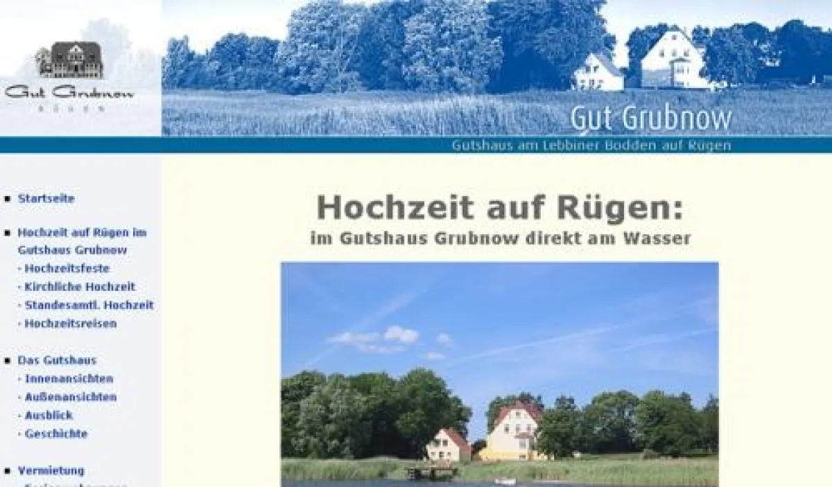 Hochzeit-Rügen.com - Internetangebot für die Hochzeitsplanung auf Rügen