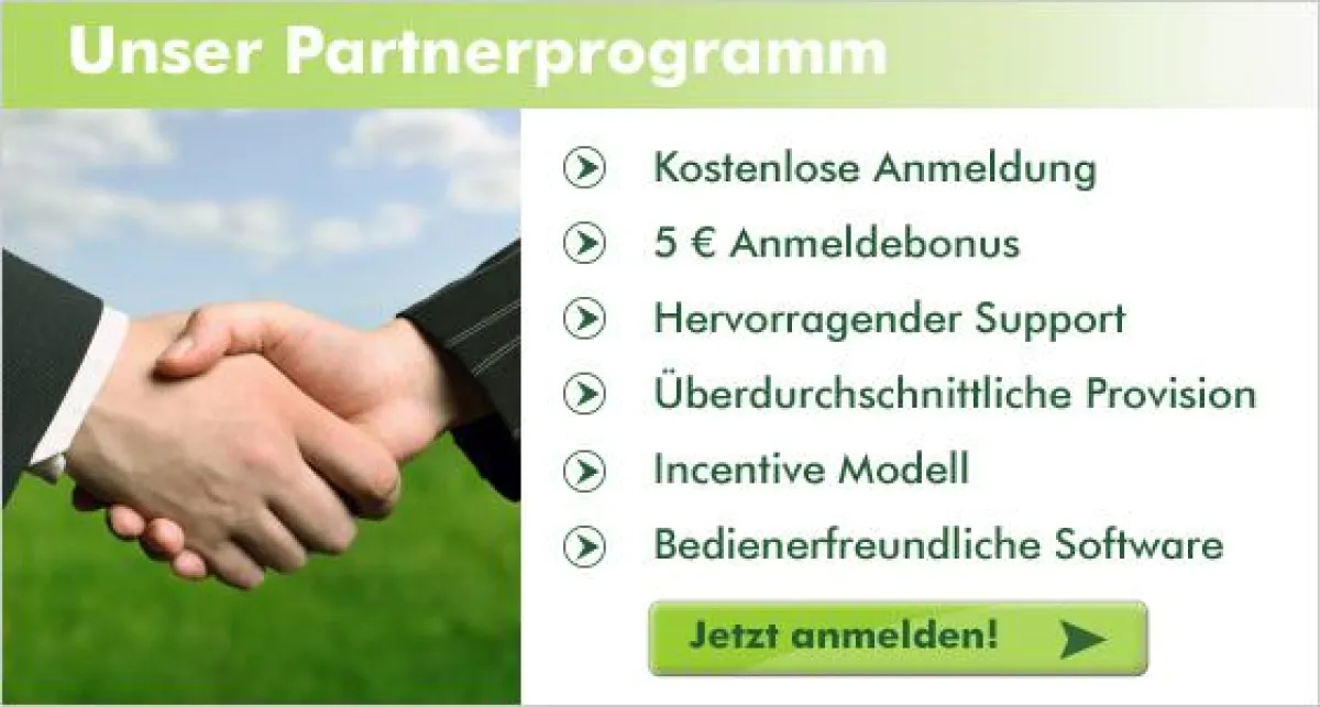 Vorteile des Partnerprogramms